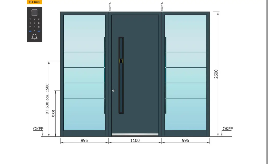 ᐅ Angebot Fenster Aldra und inotherm Türe Sanierung Haus