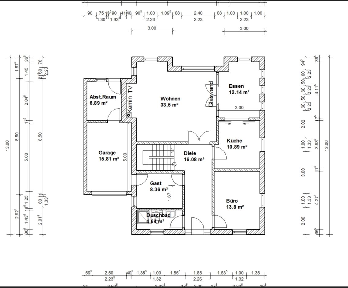 Grundrissoptimierung Stadtvilla 180m2 (mit Visualisierungen)Seite 4